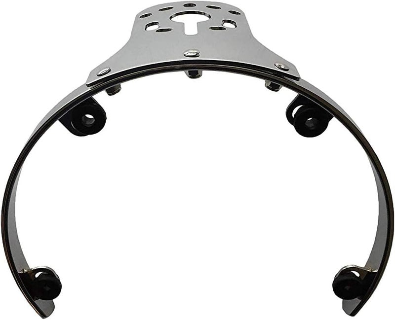 AIAS Tom Hoop Suspension Mount 13 Inch 6 Lug Chrome Plated Drum Mounting Isolation System - Image 4